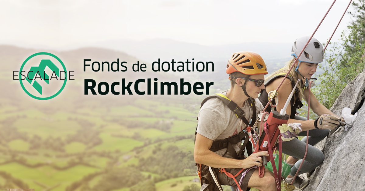 RockClimber – Rééquipement sites naturels d’escalade